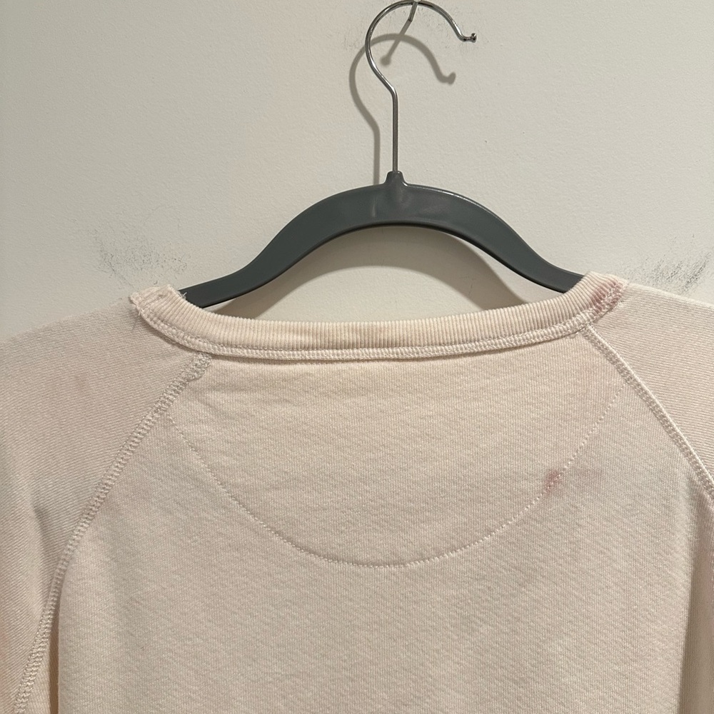 Madewell Cream Crewneck Sweater - Picture 3 of 6